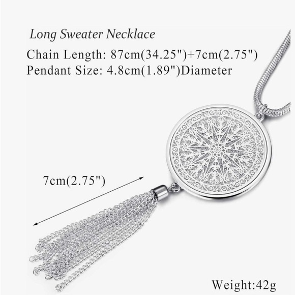 Long chain new necklaces - Picture 3 of 4